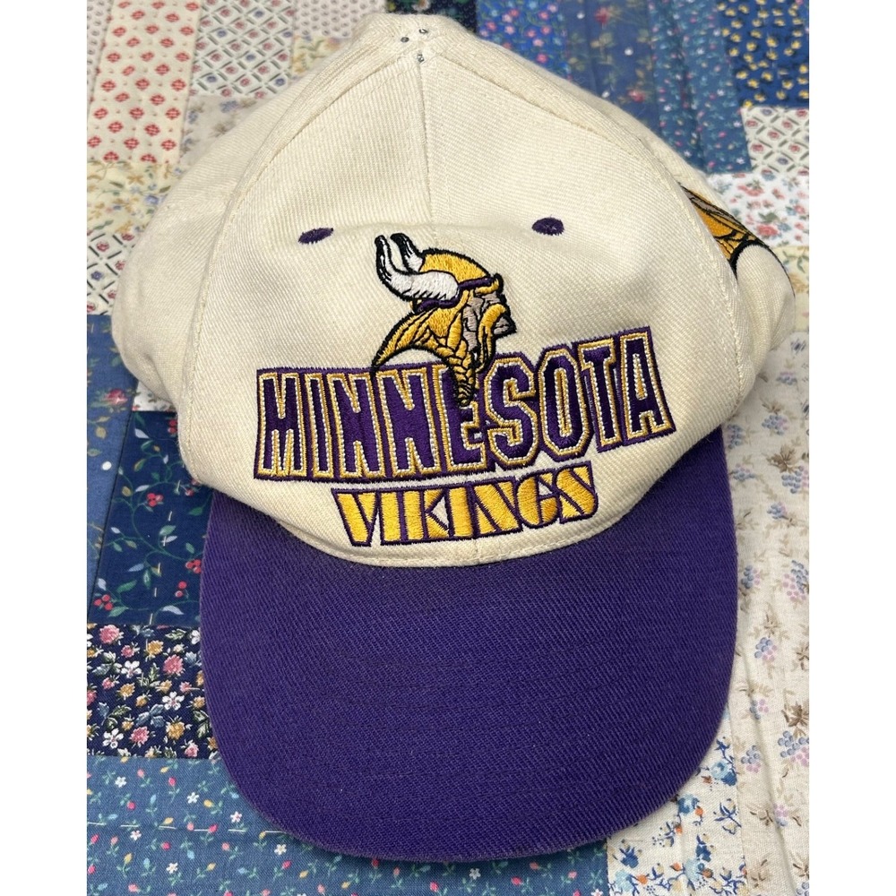 Vintage American Needle Minnesota Vikings Purple People Eaters Snapback